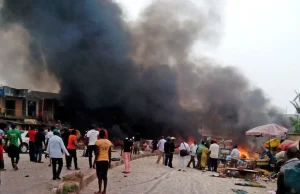 Female suicide bomber kills 20 in Borno