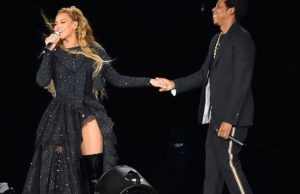 Jay-Z joins Beyoncé on stage in Paris for first performance together in 7 years