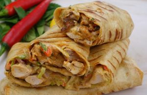 This Peri Peri Chicken Wrap Is Bursting with Flavours & You’ll Want to Try It Now!