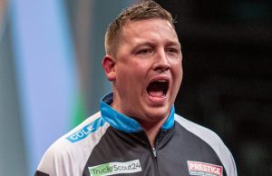 Chris Dobey wins Players Championship 17 in Leicester after final-leg decider against Dirk van Duijvenbode | Darts News