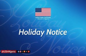 US mission shuts offices in Nigeria to honour former president