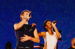 Ayra Starr Joins Coldplay On Stage, Serving Looks from Fishnets to Cowboy Hats
