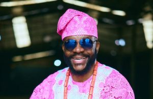 Ebuka Obi-Uchendu Stays Bold in Pink Lace Agbada for His 2nd BBNaijaS10 Look