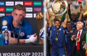'I was a bit confused!' | Palmer responds to Trump trophy celebrations!