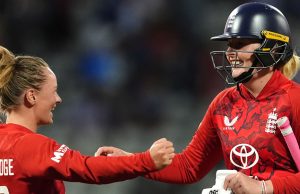 England beat India in final-ball thriller to end T20I series on a high with record women’s run chase at Edgbaston of 168 | Cricket News