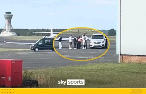 Watch: Elanga touches down in Newcastle ahead of £52m transfer