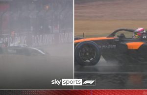Crashes, aquaplaning, torrential rain – F3 chaos causes Silverstone red flag!