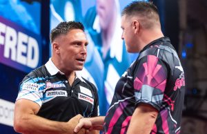 Gerwyn Price proud of composure during fiery clash with Daryl Gurney as Wayne Mardle says: There was a lot of machismo | Darts News