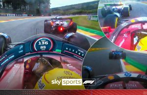 'He's making MOVES!' | Hamilton CHARGES up field at Belgian GP!