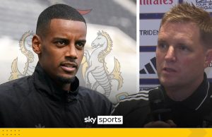 'I hope he stays' | Howe keen to keep hold of Isak amid transfer speculation