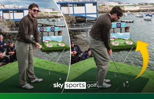 Niall Horan takes on chip challenge in Portrush!