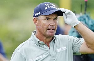 Senior British Open: Padraig Harrington claims one-shot lead over Thomas Bjorn after late birdie | Golf News