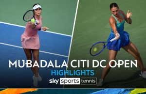 Raducanu through to last-16 in Washington with straight sets win Kostyuk