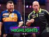 Highlights: Rock stuns MVG in another tie-break THRILLER at World Matchplay!
