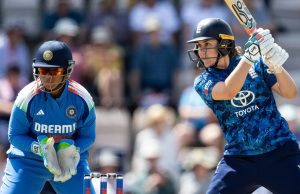 England steady ship after losing openers in first Women's ODI against India LIVE!