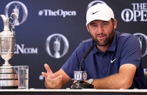 Open champion Scottie Scheffler one leg from golf Grand Slam after easing to victory at Royal Portrush | Golf News