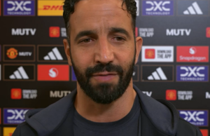Ruben Amorim reacts to Manchester United defeat against Arsenal