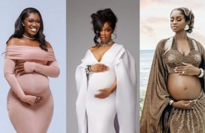 Stylish Baby Bumps Everywhere! Anita Asuoha, Toke Makinwa & Priscilla Ojo Glow with Joy