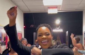 This Video of Tasha Cobbs Leonard Dancing in the Spirit Tunnel Will Make Your Whole Week