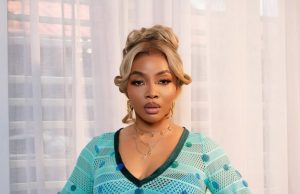 You’ve Got to See Toke Makinwa Rocking Her Baby Bump in Turquoise