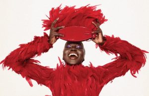 Feathers, Fruit, & a Blonde Afro: Adut Akech’s Vogue September Looks Are Unstoppable