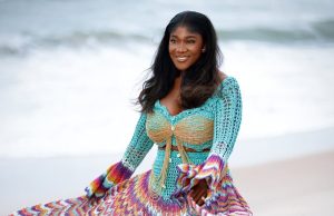 Mercy Johnson Okojie Rings in Her Birthday in Gorgeous Crochet Style