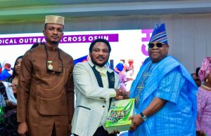 Adeleke bags good governance award, inducted into NBR hall of fame