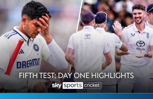 Highlights: Atkinson shines for England on eventful day at rainy Oval