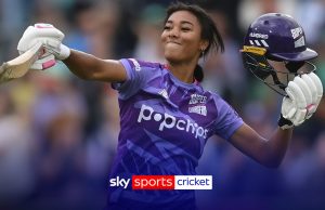 What an innings! Teenager Perrin hits incredible 42-ball century!