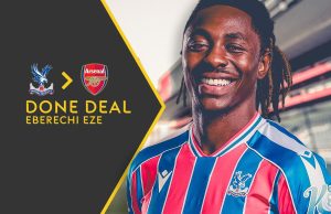 Eberechi Eze joins Arsenal: Forward signs from Crystal Palace in £67.5m deal after Tottenham Hotspur move hijacked | Football News