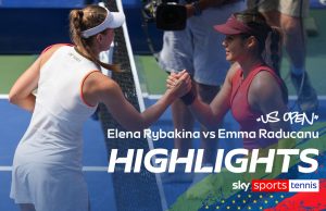 Chastening day for Raducanu as Rybakina powers past Brit