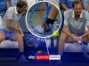 Medvedev OBLITERATES racket as he loses his head after dramatic match