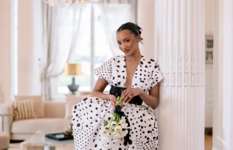 Temi Otedola’s Polka Dot Wedding Dress Is a Love Letter to Personal Style