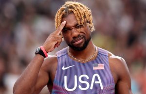Noah Lyles equals Usain Bolt’s long-standing world record