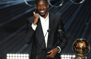 How votes were cast for Ousmane Dembélé