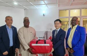 China donates flood relief materials to Nigeria
