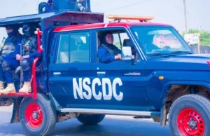 NSCDC intercepts vehicle with railway slippers, nab two vandals in Bauchi