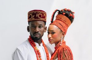 Temi Otedola & Mr Eazi Honour Ifeoma Ajibade With Sentimental Wedding Looks by Lisa Folawiyo