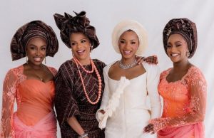 Sweetness Overload! The Otedola Women Look Gorgeous in This Family Wedding Photo