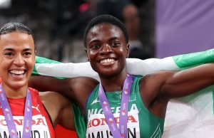 Tobi Amusan Wins Silver in 100m Hurdles at Tokyo World Championships