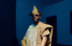 Ebuka Obi-Uchendu Channels Obasanjo’s 1977 White House Look in Gold Agbada for BBNaija Eviction Show