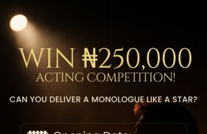 Skudan Production Launches ₦250,000 Monologue Challenge to Empower Emerging Nigerian Actors