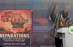 Ghana president demands reparations for Africa at book launch