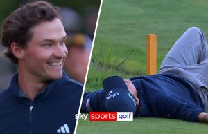 'Ridiculous!' | Hojgaard's produces dramatic celebration after astonishing eagle