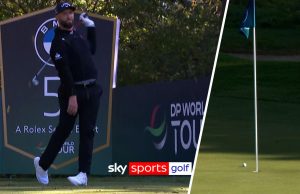 Rahm almost makes hole-in-one despite 'hating' tee shot!