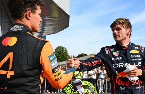 Lando Norris: McLaren driver says he was ‘pushed off’ by Max Verstappen in Monza race start | F1 News