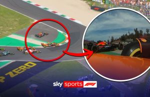 NEW ANGLES! Why Verstappen was forced to give up lead on opening lap