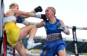 Molly McCann wins professional boxing debut, but former UFC star has to take a kick along the way | Boxing News