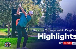 Scheffler struggles on day one of Procore Championship