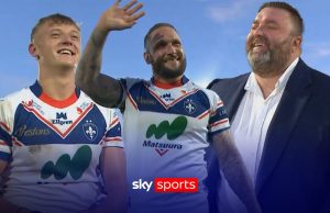 Celebrations all around as Wakefield topple Hull KR!